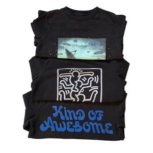 Boys’ Gap, long sleeve shirt bundle.